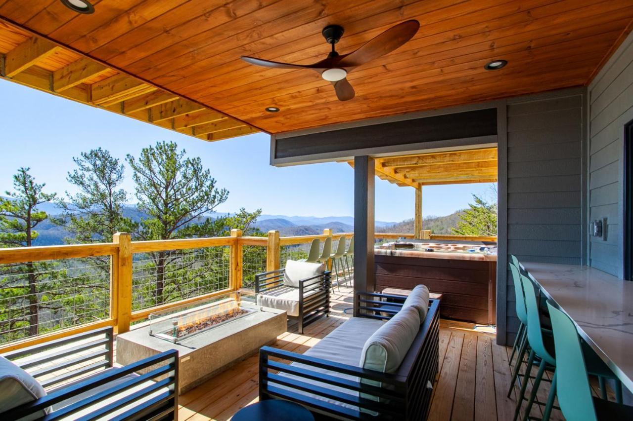 3 Pines Lodges Luxury Mountain View Hot Tub Sevierville Exteriör bild