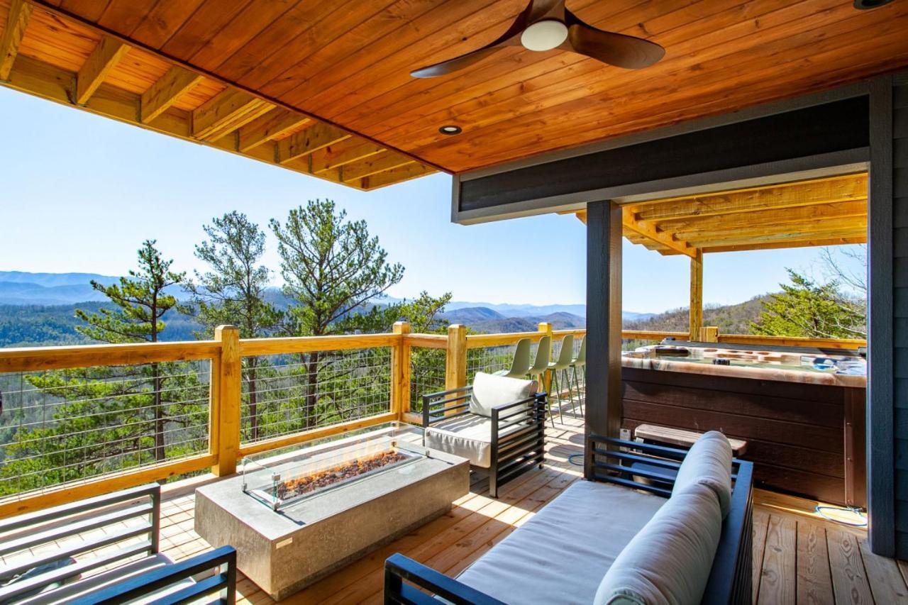 3 Pines Lodges Luxury Mountain View Hot Tub Sevierville Exteriör bild
