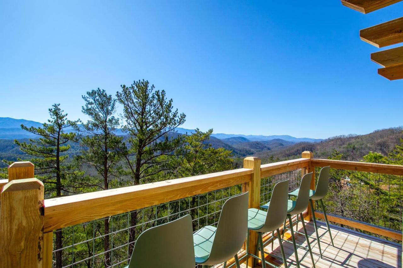 3 Pines Lodges Luxury Mountain View Hot Tub Sevierville Exteriör bild