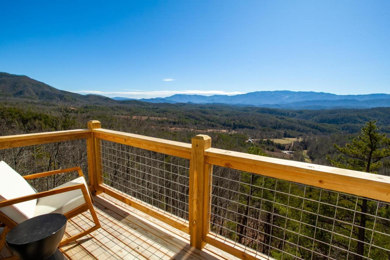 3 Pines Lodges Luxury Mountain View Hot Tub Sevierville Exteriör bild