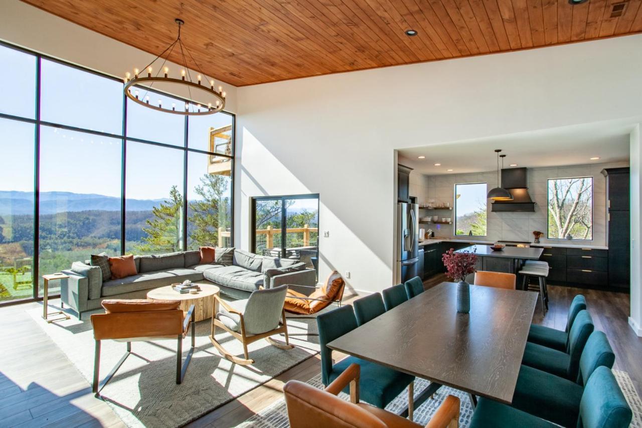 3 Pines Lodges Luxury Mountain View Hot Tub Sevierville Exteriör bild