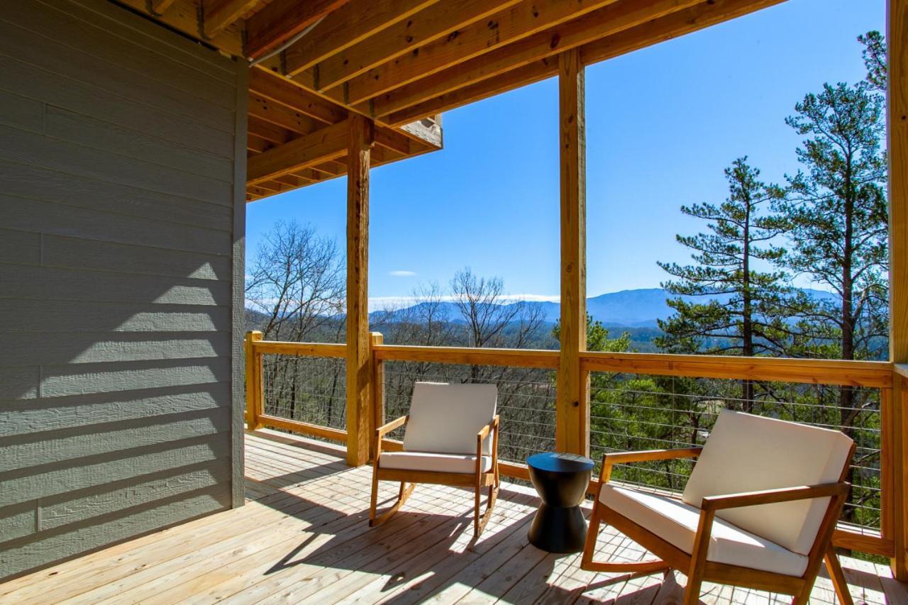 3 Pines Lodges Luxury Mountain View Hot Tub Sevierville Exteriör bild