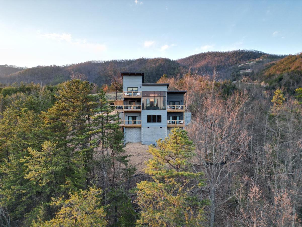 3 Pines Lodges Luxury Mountain View Hot Tub Sevierville Exteriör bild